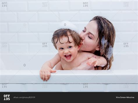 bath mom son|Mom Bathing Son In The Bathroom .